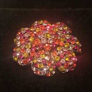 Crystal Brooch
